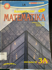 Image of KOMPETENSI MATEMATIKA 3A KLS XII