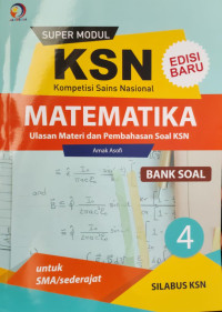 SUPER MODUL KSN SMA BANK SOAL MATEMATIKA 4