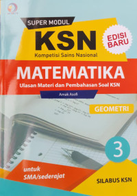 SUPER MODUL KSN SMA MATEMATIKA GEOMETRI 3