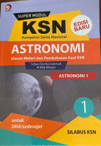Image of SUPER MODUL KSN SMA ASTRONOMI JILID 2
