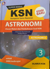 SUPER MODUL KSN SMA ASTRONOMI JILID 3