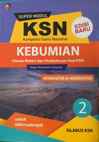 Image of SUPER MODUL KSN SMA KEBUMIAN ATMOSTER DAN HIDROSFER 2