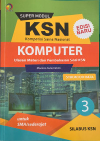 Image of SUPER MODUL KSN SMA KOMPUTER STRUKTUR DATA 3