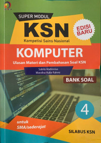 Image of SUPER MODUL KSN SMA KOMPUTER BANK SOAL 4