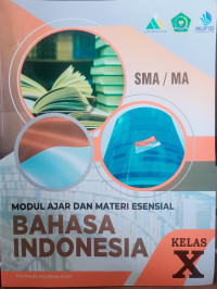 Image of MODUL AJAR DAN MATERI ESENSIAL BAHASA INDONESIA